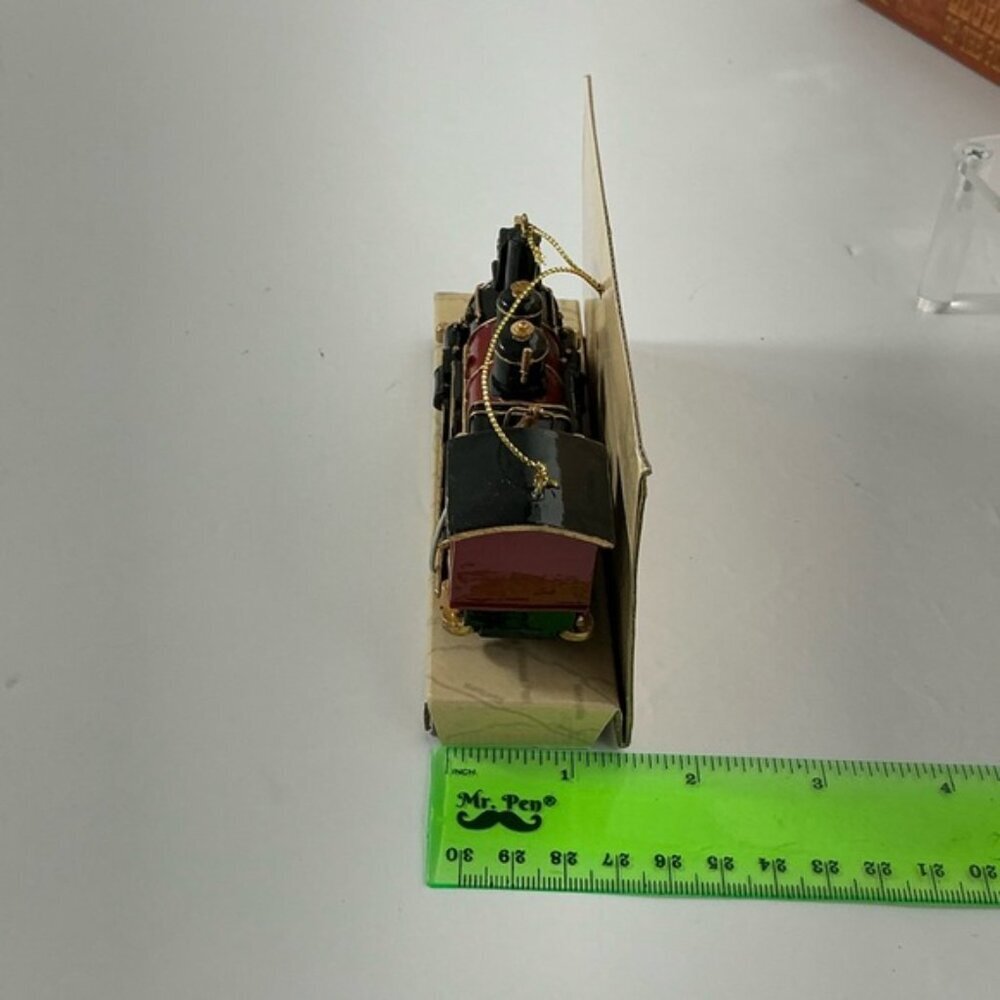 Vintage Train Locomotive 515 Wood Ornament Legend of The Plains Chapter IV 1991 - Picture 8 of 16